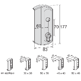 BOITIER MONOBLOC TIRARD