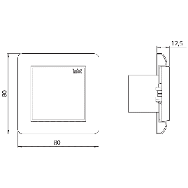 BOUTON POUSSOIR DORMA