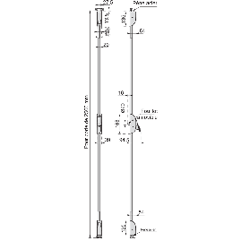 CREMONE POMPIER SAFE PAD 733 VACHETTE