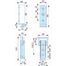 FERMETURE A LEVIER 7006