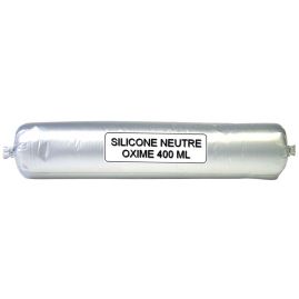 MASTIC SILICONE SILIRUB NO5 POCHE  - Blanc