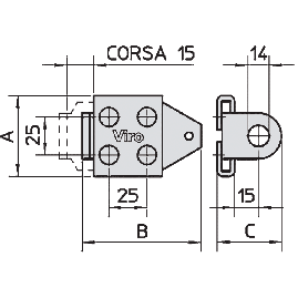 PORTE-CADENAS DE SECURITE