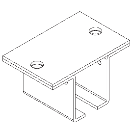 SUPPORT ENVELOPPANT A VISSER AU PLAFOND 5144 MANTION